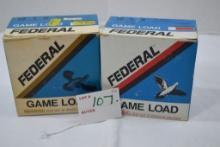 Federal Game Load, 25 Shells, 12ga, 2 3/4", 1oz, 8 Shot, 2xbid