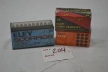 Eley Scorpion, Club and High Velocity, 50 Rounds 22LR Ammo