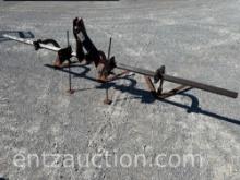 DEMPSTER 3 ROW SWEEP PLOW / CULTIVATOR, 3 PT