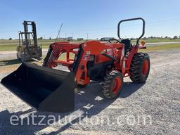 2006 KUBOTA L3400 TRACTOR, ROPS, 4WD, 3PT, PTO,