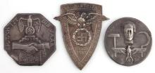 GERMAN THIRD REICH COMMEMORATIVE BADGE LOT OF 3