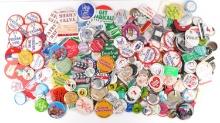 HUGE LOT 315 PRESIDENTIAL CAMPAIGN AD GOLF PINS
