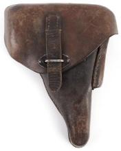 WWII GERMAN REICH P38 LEATHER PISTOL HOLSTER