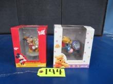 WINNIE THE POOH AND MICKEY MOUSE CLOCKS