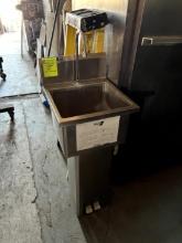 Foot Operated Stainless Sink