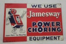 SST Embossed , Jamesway Power Choring Equipment