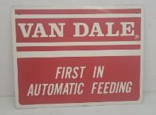 SST, Van Dale Feeding  Equipment Sign