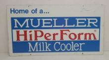 SST,  Mueller Milk Cooler Sign