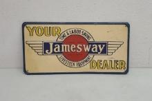 SST Embossed, Jamesway Dealer Sign