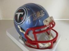 Derrick Henry of the Tennessee Titans signed autographed football mini helmet PAAS COA 969