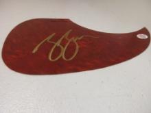 Zac Brown signed autographed guitar pick guard PAAS COA 623