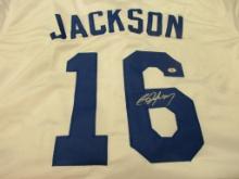 Bo Jackson of the Kansas City Royals signed autographed baseball jersey PAAS COA 073