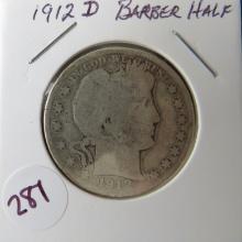 1912-D Barber Half