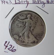 1943- Liberty Walking Half