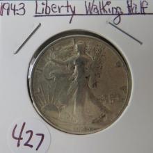 1943- Liberty Walking Half