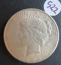 1926-S Liberty Peace Silver Dollar