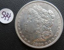 1880- Silver Morgan Dollar
