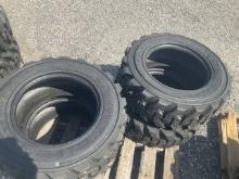 New Set (4) 10-16.5 Montreal Skid Steer Tires