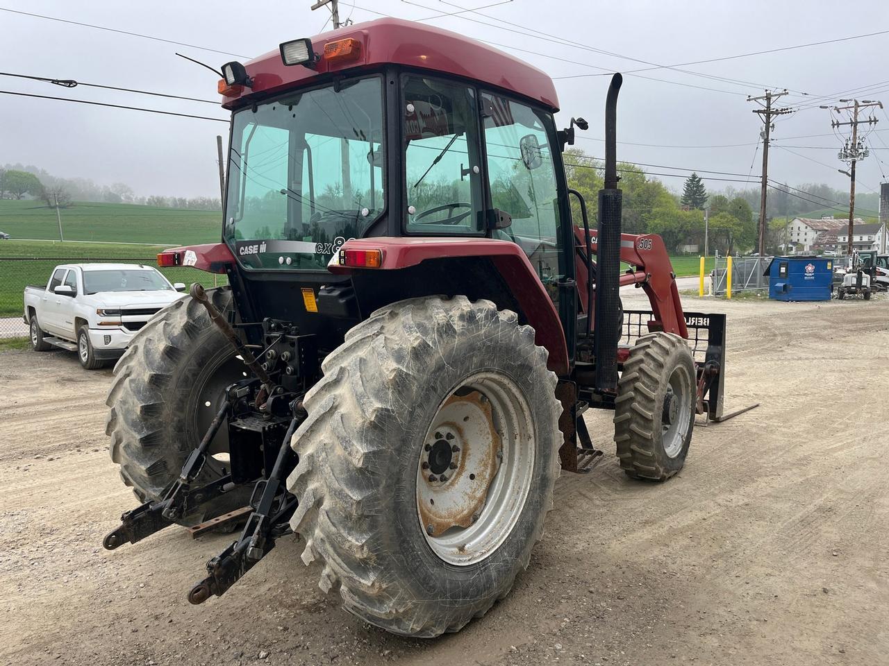 Case IH CX80 Tractor with Loader