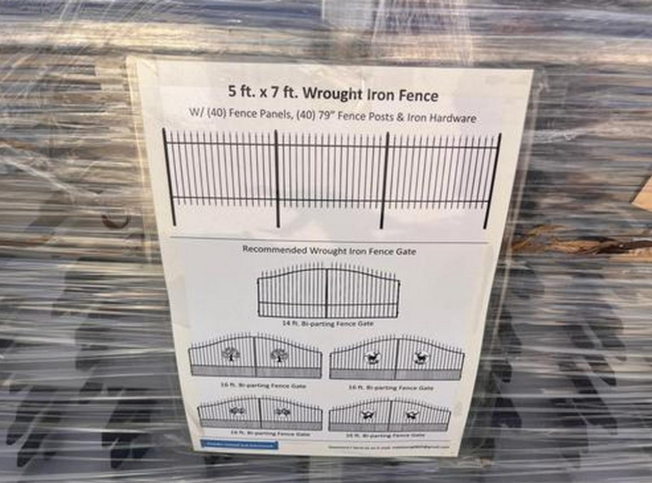 5' x 7' Welded Fence Panels (Qty. 40)