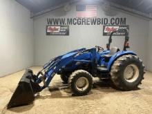 New Holland TC55DA Tractor with Loader
