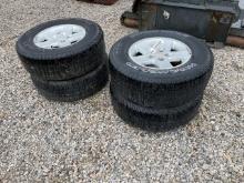 GoodYear Jeep Tires on Rims