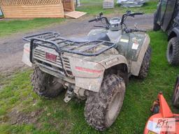 Quest Bombardier four wheeler, 286 hrs, manual in office - Bill of Sale Only