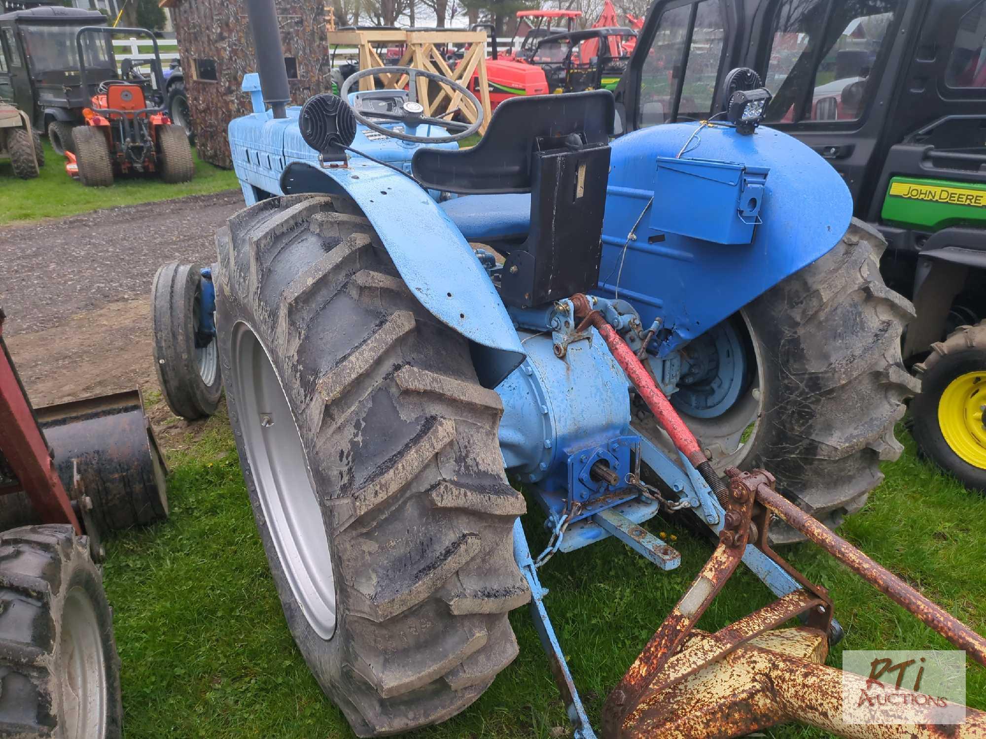 Ford 3000 diesel tractor, Select-o-matic, 3pt and PTO