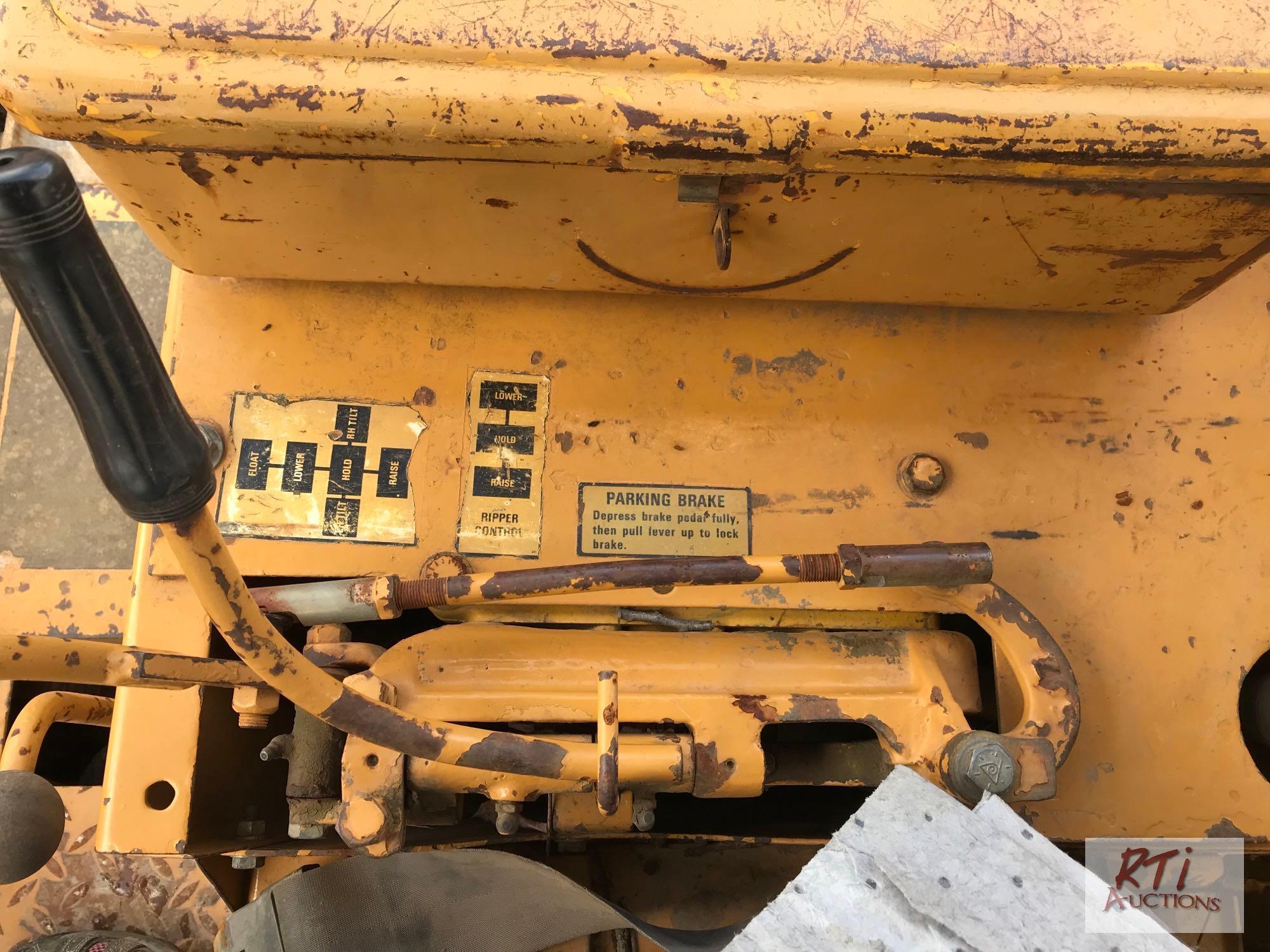 Dresser TD15C crawler tractor, straight tilt blade, manual in office