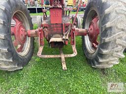 McCormick Farmall 400 tractor, wide front end, PTO, remote, draw bar, torque amplifier, gas