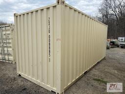 20ft x 8ft 6in container with double end doors