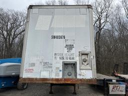 1995 Monon 48ft box trailer, tandem dual axles, air brakes, 65,000lb GVW, VIN:1NNZA4827SM240807