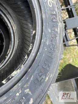 4X new 10-16.5 skid steer tires