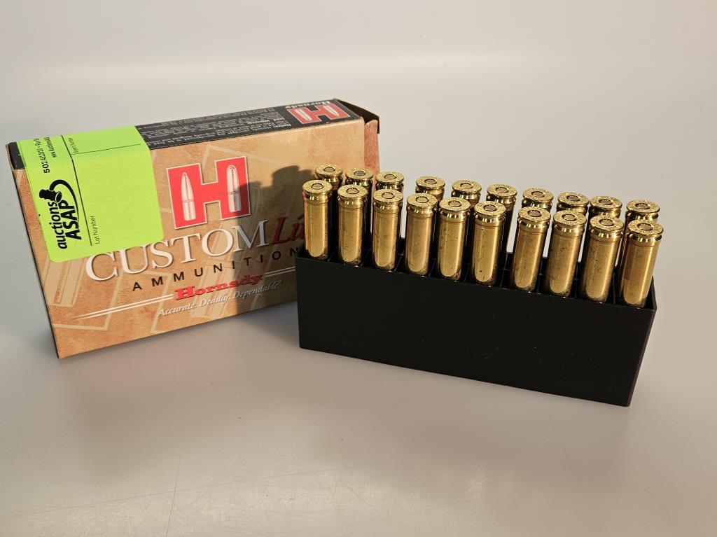 Hornady 20 Cartridge Box of 300 WIN Ammo