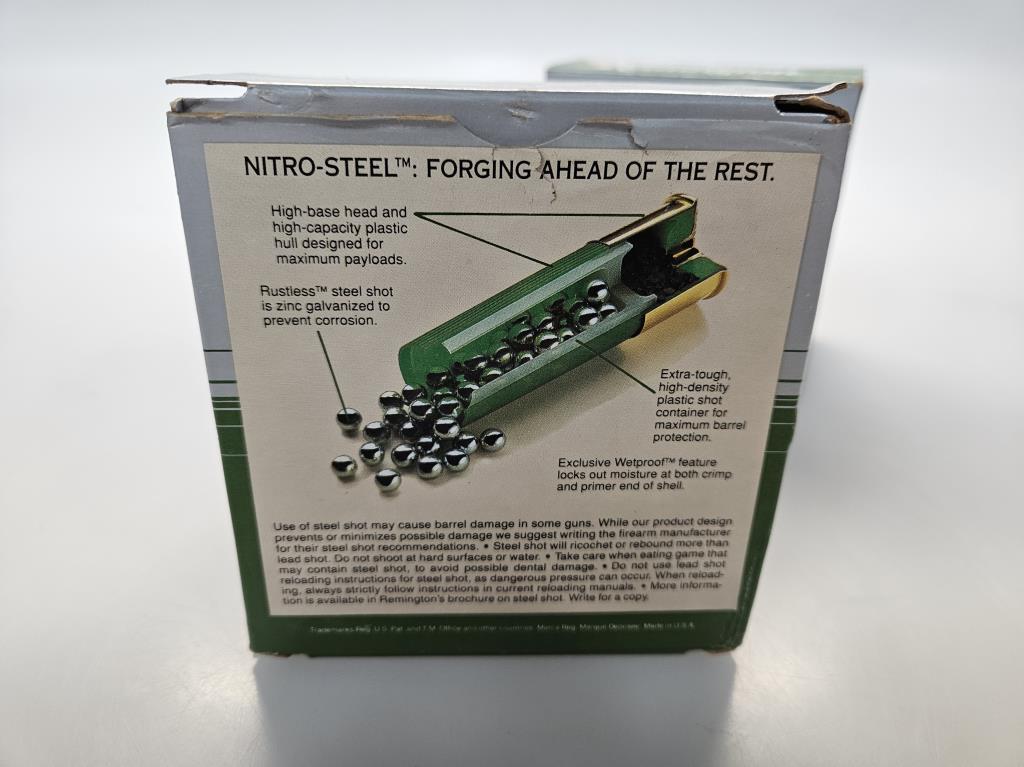 Remington Nitro Steel 25 Shotgun Shells -10 Gauge