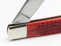 Ltd 1989 Case XX 100th Anni Red Bone Barlow Knife