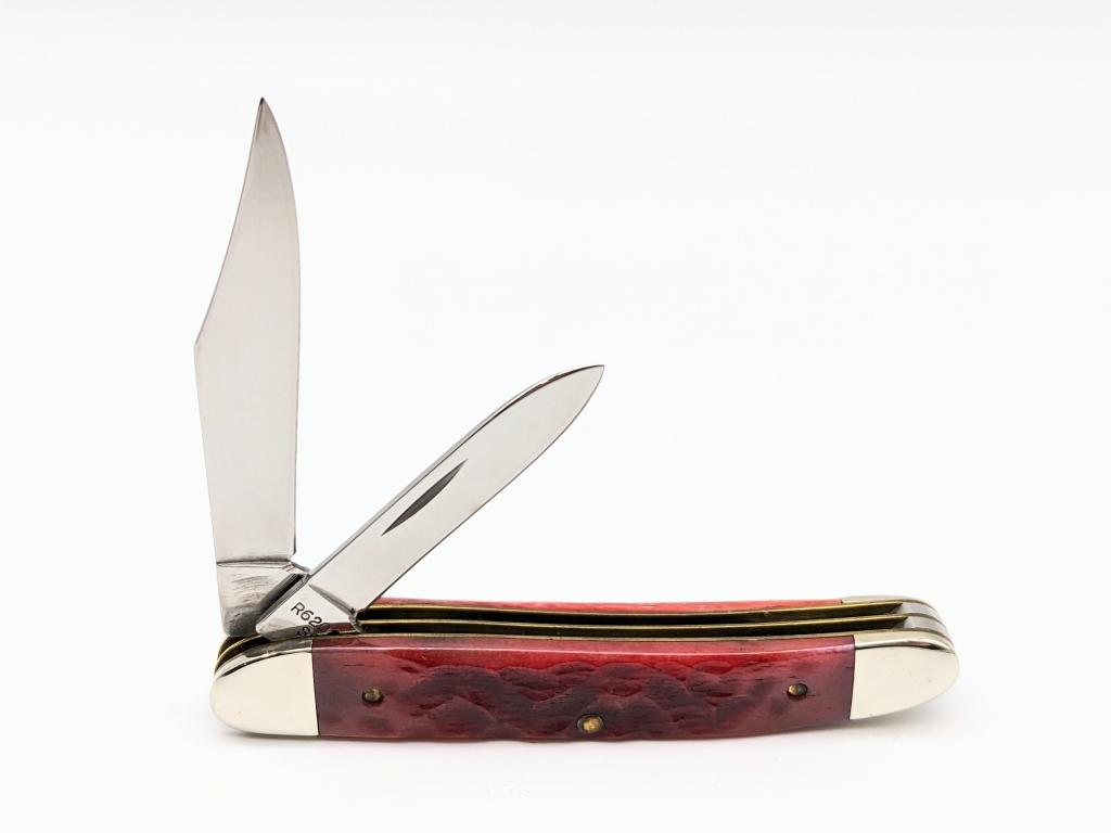 Ltd 1989 Case XX Anni Red Bone Texas Jack Knife