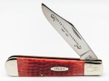 Ltd 1989 Case XX 100th Anni Red Bone Barlow Knife