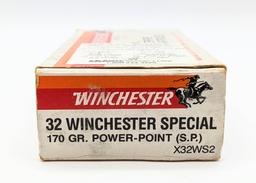 40 Rnds of Reloaded .32 Win Special 170Gr