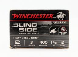 125 Rnds of Winchester 12 Ga 3in 2 Shot Shot Shell