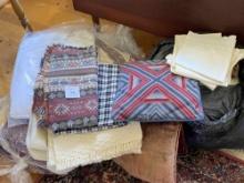COLLECTION OF LINENS & SOFT GOODS