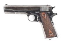 (C) A VERY RARE AND EARLY COLT 1911 .45 ACP SEMI-AUTOMATIC PISTOL FROM A NAVY SHIPMENT WITH A DESIRA