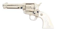 (M) COLT EUROPEAN MODEL 3RD GENERATION ENGRAVED SINGLE ACTION ARMY.