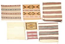 LOT OF NATIVE AMERICAN BLANKETS.