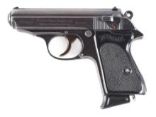 (C) FINE LATE WAR WALTHER PPK SEMI AUTOMATIC PISTOL, POSSIBLY AN SS CONTRACT GUN.