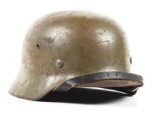 GERMAN WWII HEER SINGLE DECAL M35 HELMET.