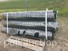 HOLLAND COATED WIRE MESH FENCE - DARK GREEN
