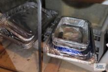 Assorted disposable aluminum pans