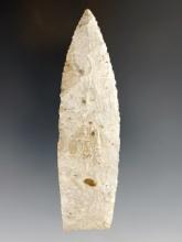 4 1/2" Paleo Lanceolate - Tuscarawas Co., Ohio.  Ex. Jack and Doug Hooks. Pictured.