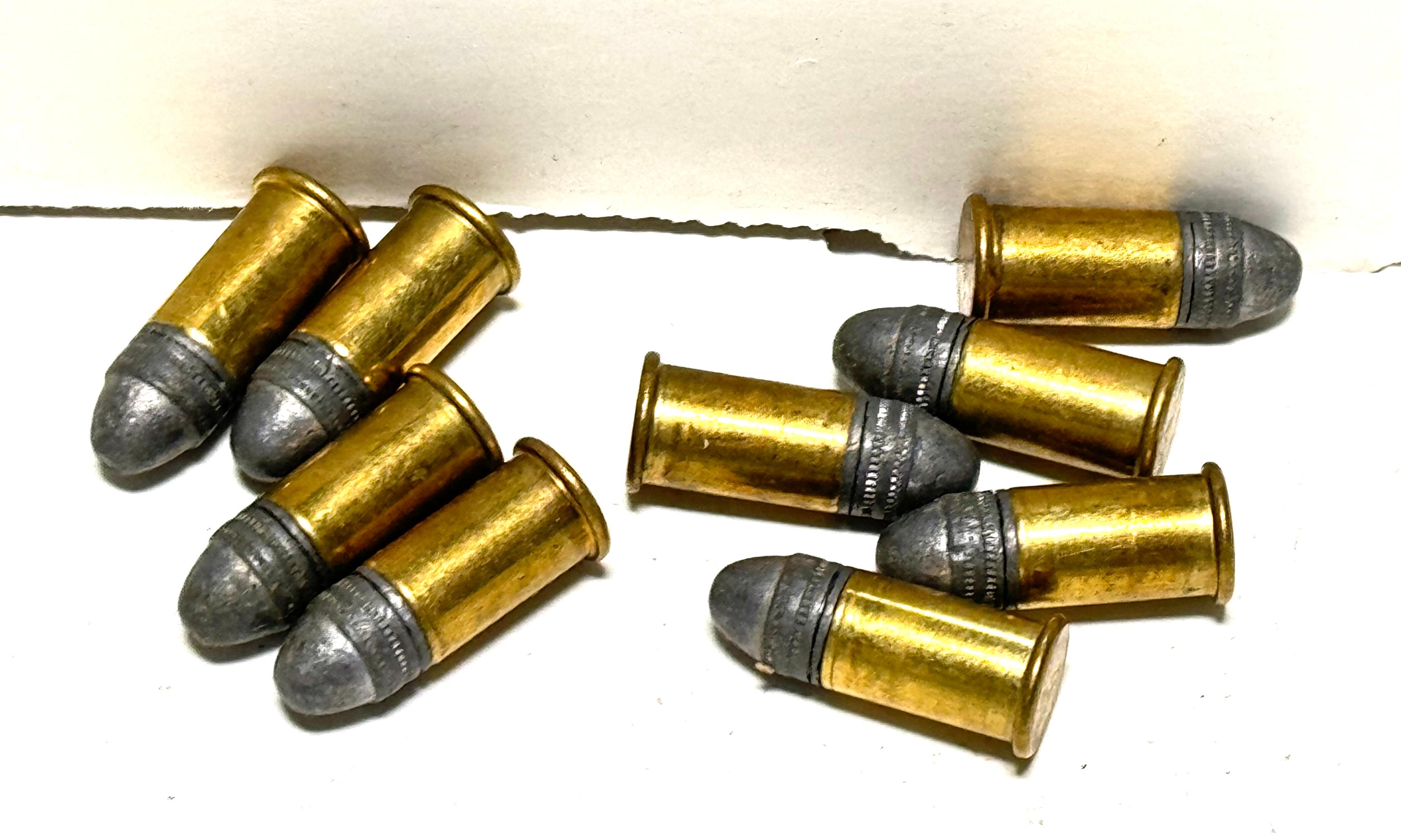 Lot of Various Collectible Handgun Cartridges and Ammunition